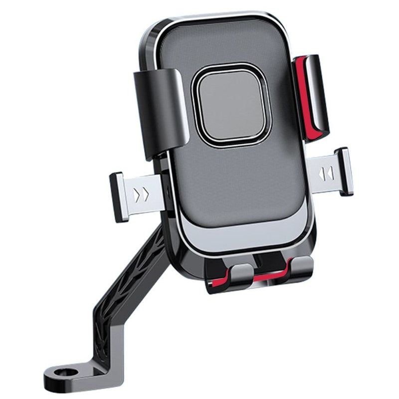 Smartphone holder til Cykel / El-cykel / Motorcykel - Til sidespejl - Rød