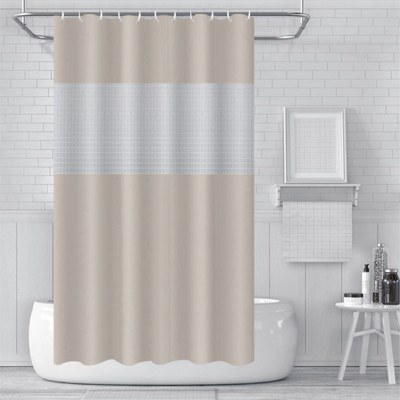 Badeforhæng Premium CS PEVA 180x180 cm - Khaki