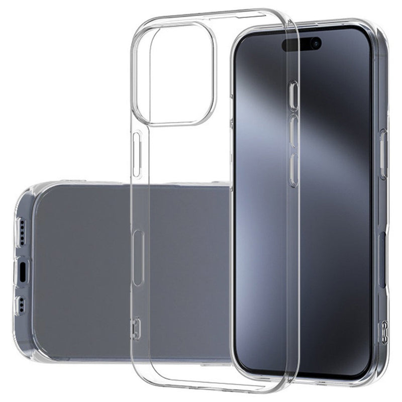 iPhone 16 Pro - Slim gummi cover - Transparent