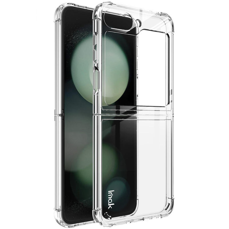 Samsung Galaxy Z Flip6 5G - IMAK shockproof hybrid cover - Transparent