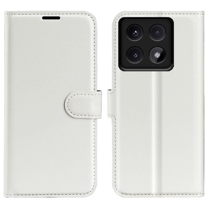 Xiaomi 14T - Læder cover / pung - Hvid