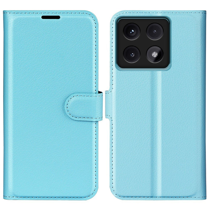 Xiaomi 14T - Læder cover / pung - Blå