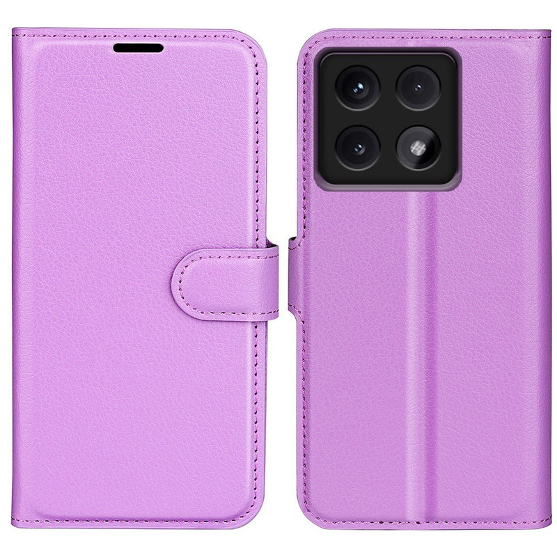 Xiaomi 14T - Læder cover / pung - Lilla