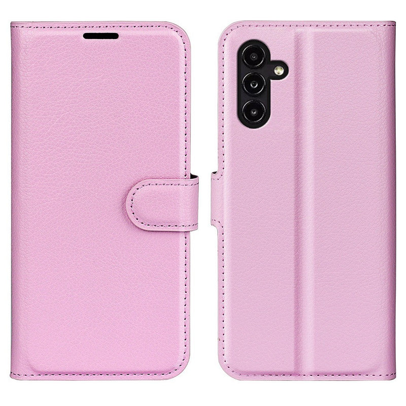 Samsung Galaxy A14 5G - Læder cover / pung - Pink