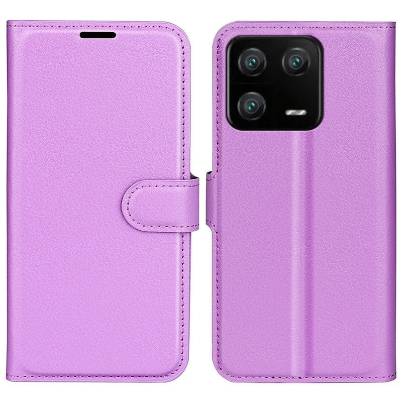 Xiaomi 13 Pro 5G - Læder cover / pung - Lilla