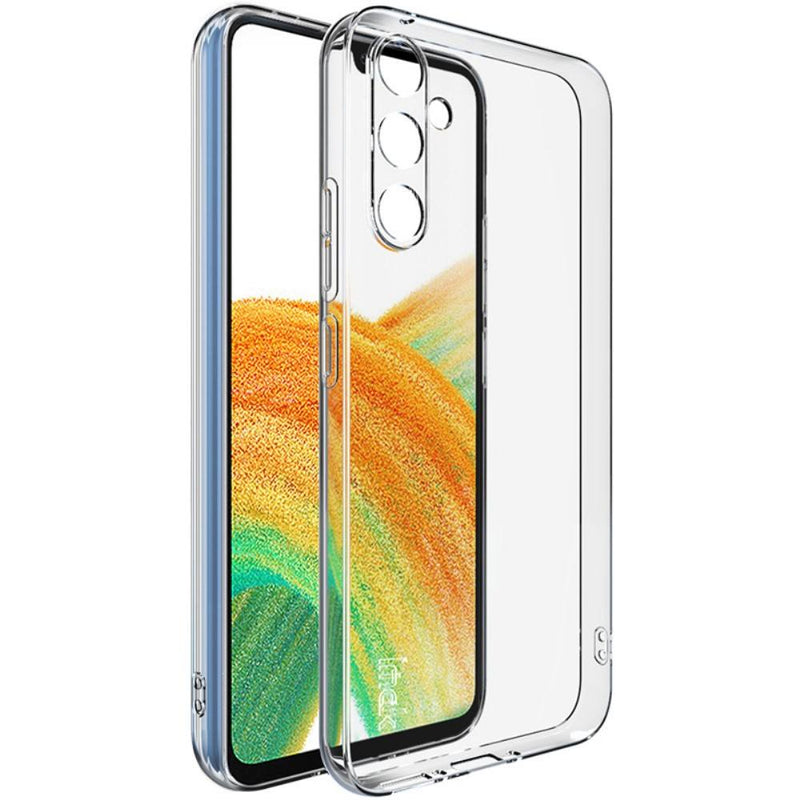 Samsung Galaxy A34 5G - IMAK series 10 gummi cover - Transparent