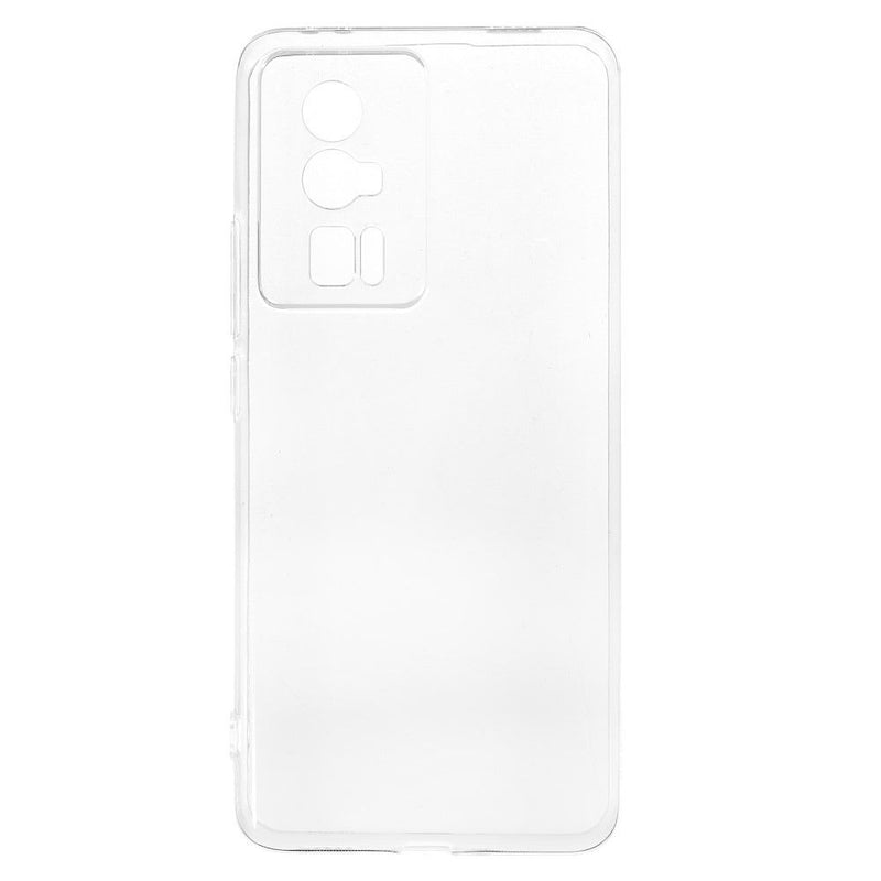 Xiaomi Poco F5 Pro 5G - Shockproof gummi cover - Transparent