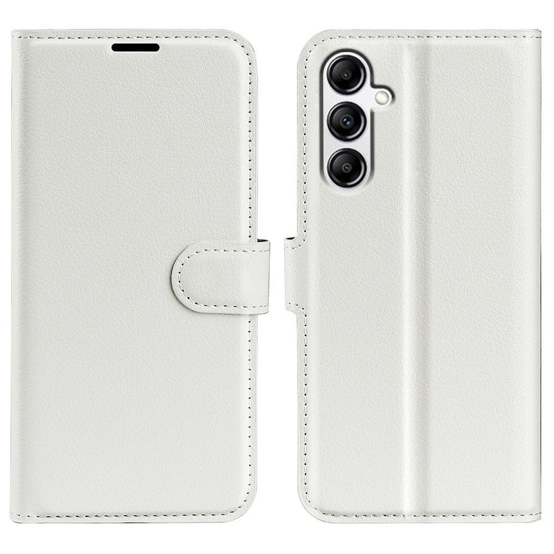 Samsung Galaxy A34 5G - Læder cover / pung - Hvid