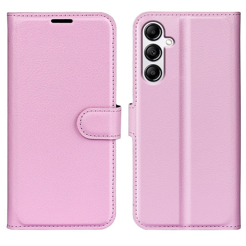 Samsung Galaxy A34 5G - Læder cover / pung - Pink