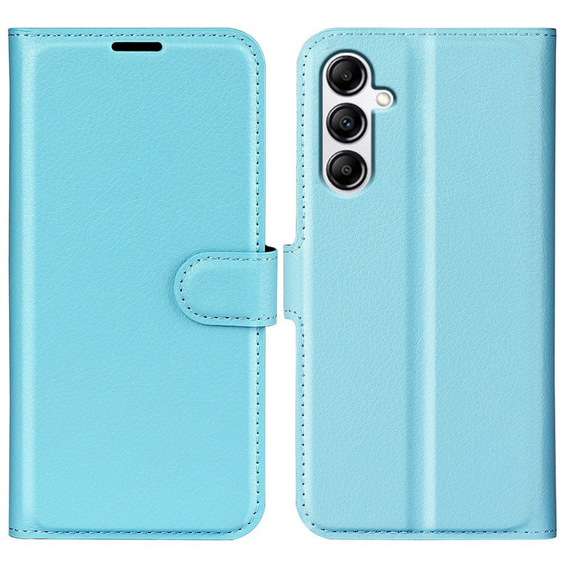 Samsung Galaxy A34 5G - Læder cover / pung - Blå