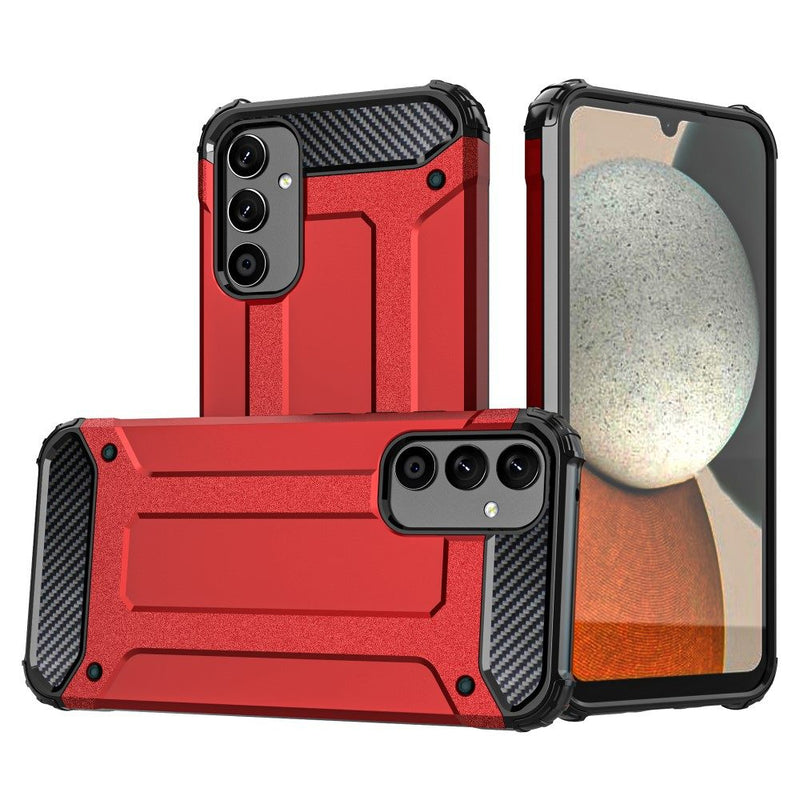 Samsung Galaxy A34 5G - Armor Guard Hybrid cover - Rød