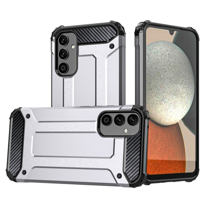 Samsung Galaxy A34 5G - Armor Guard Hybrid cover - Sølv