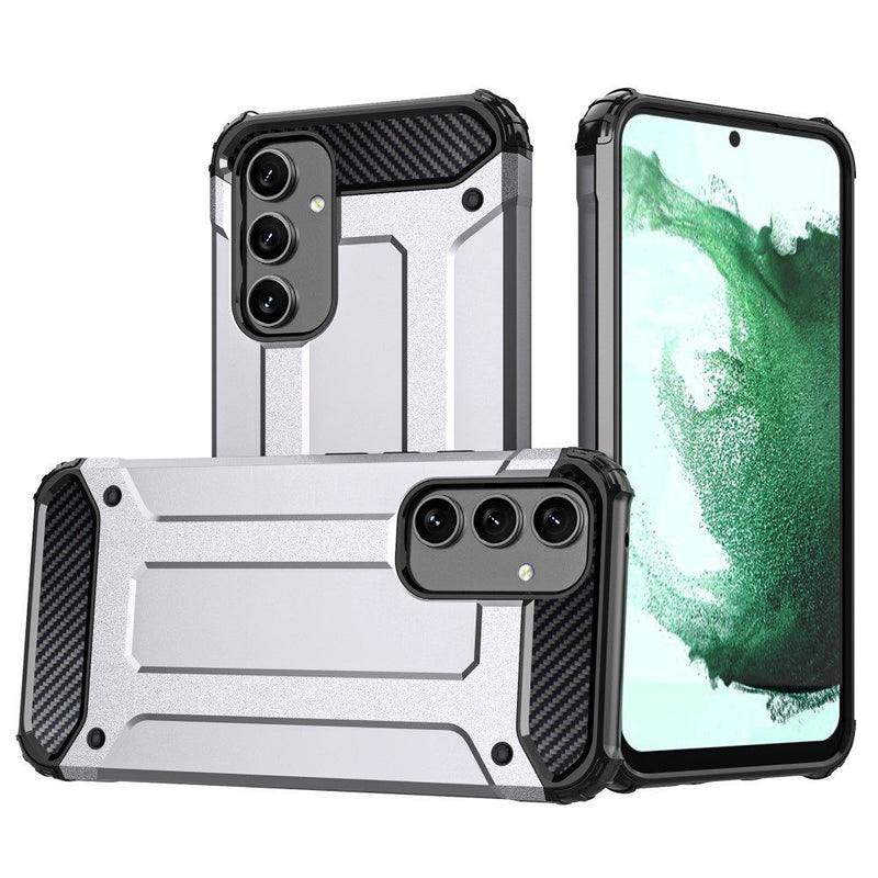 Samsung Galaxy A54 5G - Armor Guard Hybrid cover - Sølv