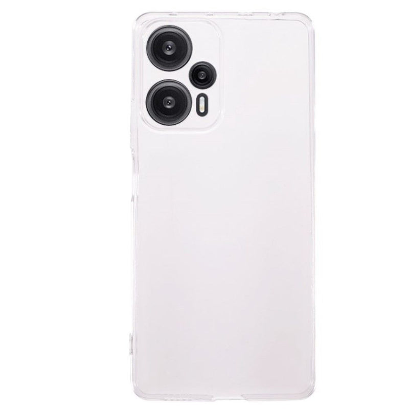 Xiaomi Poco F5 Pro 5G - Ultratyndt gummi cover - Transparent