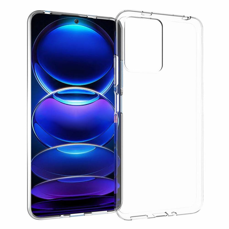 Xiaomi Redmi Note 12 5G - Shockproof gummi cover - Transparent