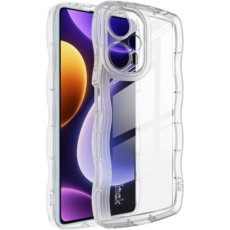 Xiaomi Poco F5 5G - IMAK 8 Series gummi cover - Transparent