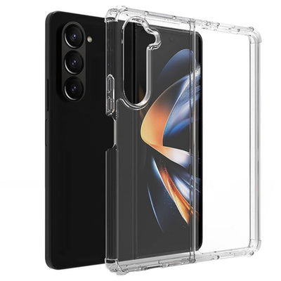 Se Samsung Galaxy Z Fold5 5G - Shockproof Hybridcover - Transparent ✔ Kæmpe udvalg i KopK ✔ Meget billig fragt og hurtig levering: 1 - 2 hverdage - Varenummer: CPD-V33660143721A og barcode / Ean: på lager - Udsalg på Mobil tilbehør Spar op til 51% - Over 1354 kendte brands på udsalg