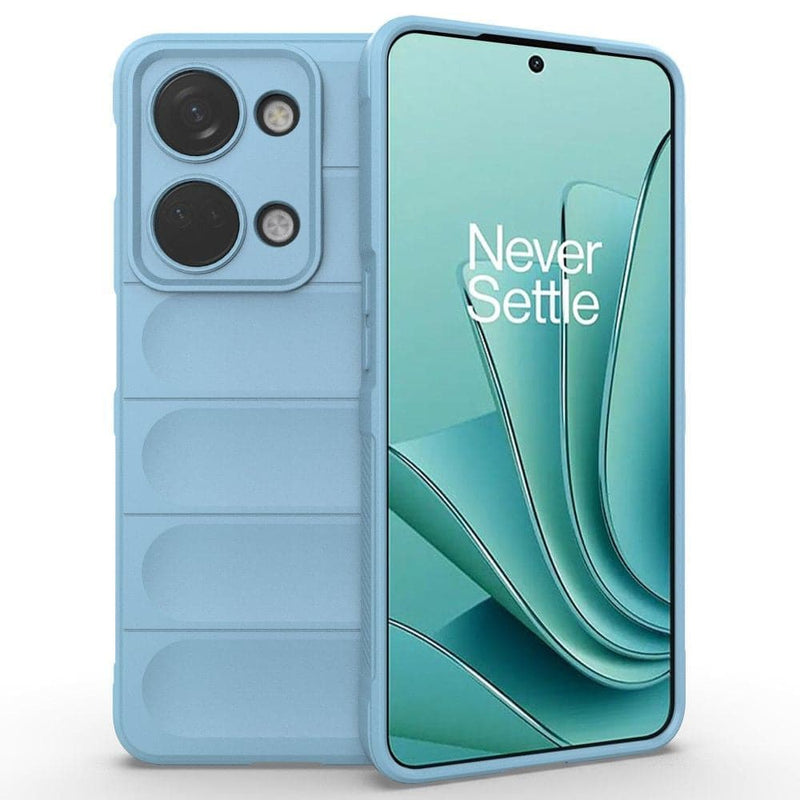 Se OnePlus Nord 3 5G - Wave gummi cover - Lyseblå ✔ Kæmpe udvalg i KopK ✔ Meget billig fragt og hurtig levering: 1 - 2 hverdage - Varenummer: CPD-V33660143747C og barcode / Ean: på lager - Udsalg på Mobil tilbehør Spar op til 65% - Over 1354 kendte brands på udsalg