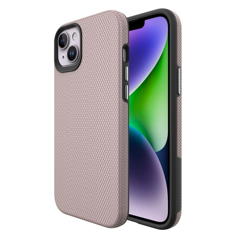 iPhone 15 Plus / 14 Plus - Shockproof Hybrid cover - Rosa guld