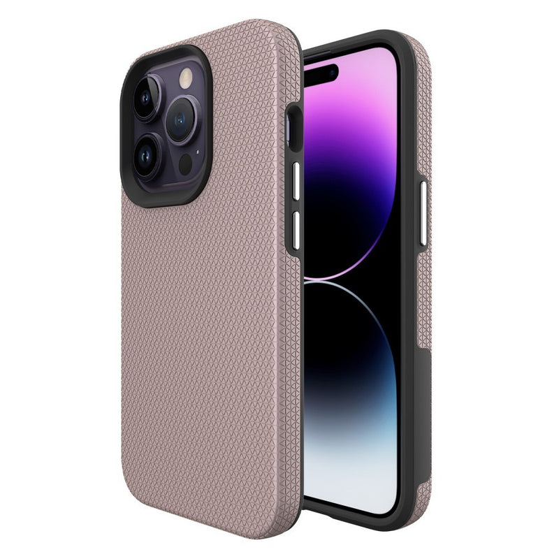 iPhone 15 Pro - Shockproof Hybrid cover - Rosa guld