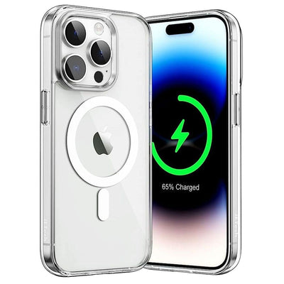 Se iPhone 15 Pro - Ultraklar Magnetisk Hybrid cover - Magsafe kompatibel ✔ Kæmpe udvalg i Capida ✔ Meget billig fragt og hurtig levering: 1 - 2 hverdage - Varenummer: CPD-V33660146011A og barcode / Ean: på lager - Udsalg på Mobil tilbehør Spar op til 62% - Over 1354 kendte brands på udsalg