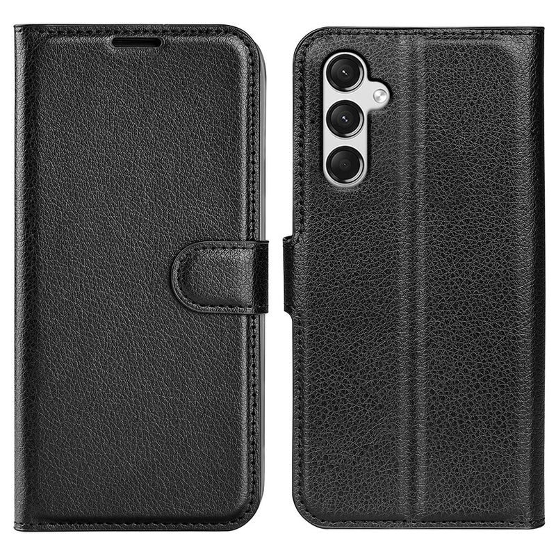 Samsung Galaxy A25 5G - Læder cover / pung - Sort