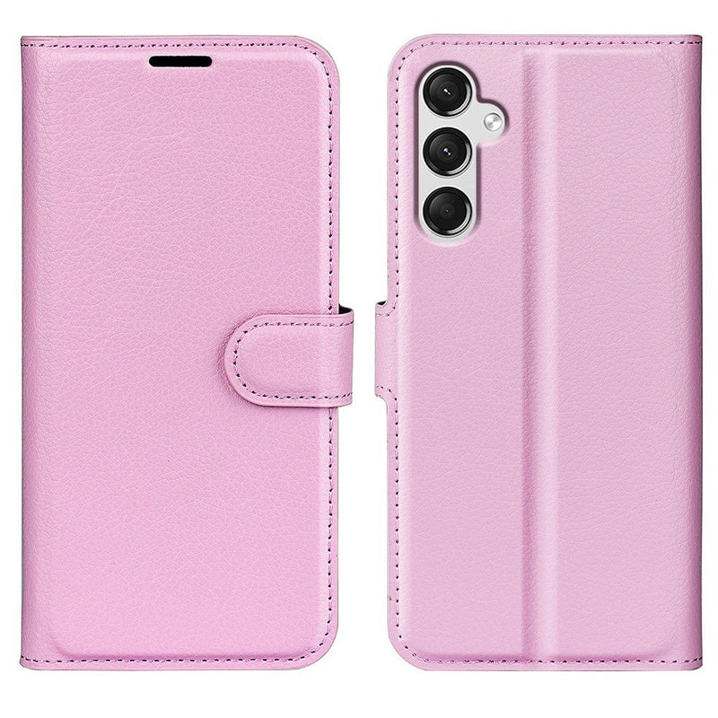 Samsung Galaxy A25 5G - Læder cover / pung - Pink