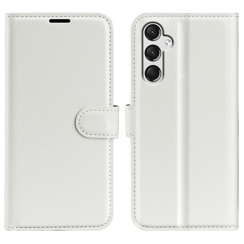 Samsung Galaxy A25 5G - Læder cover / pung - Hvid