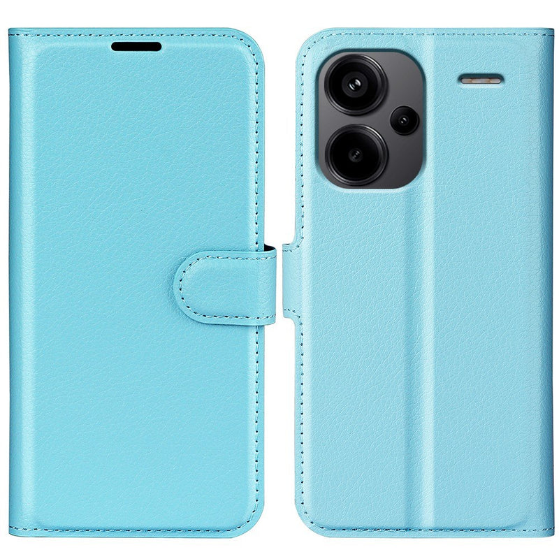 Xiaomi Redmi Note 13 Pro Plus 5G - Læder cover / pung - Blå