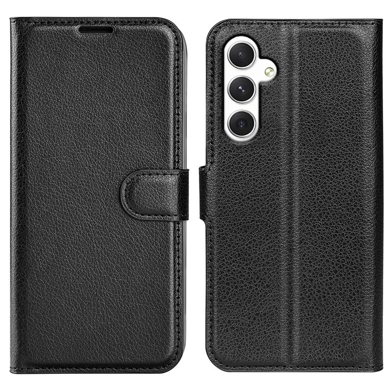 Samsung Galaxy S24 - Læder cover / pung - Sort