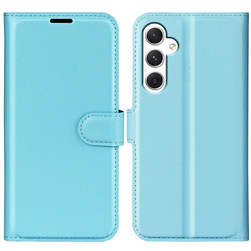 Samsung Galaxy S24 - Læder cover / pung - Blå