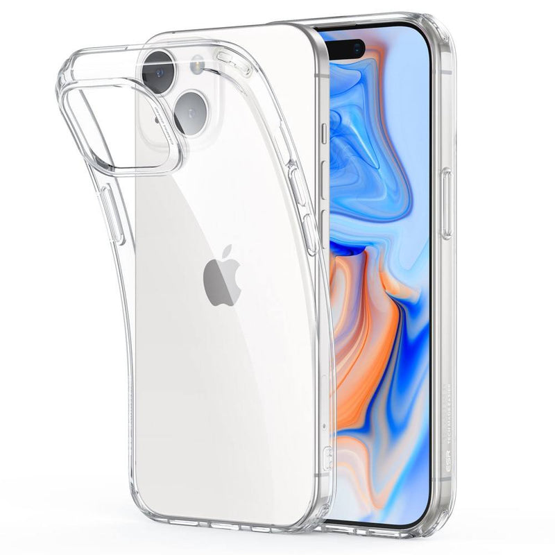 iPhone 15 - ESR Project Zero gummi cover - Transparent