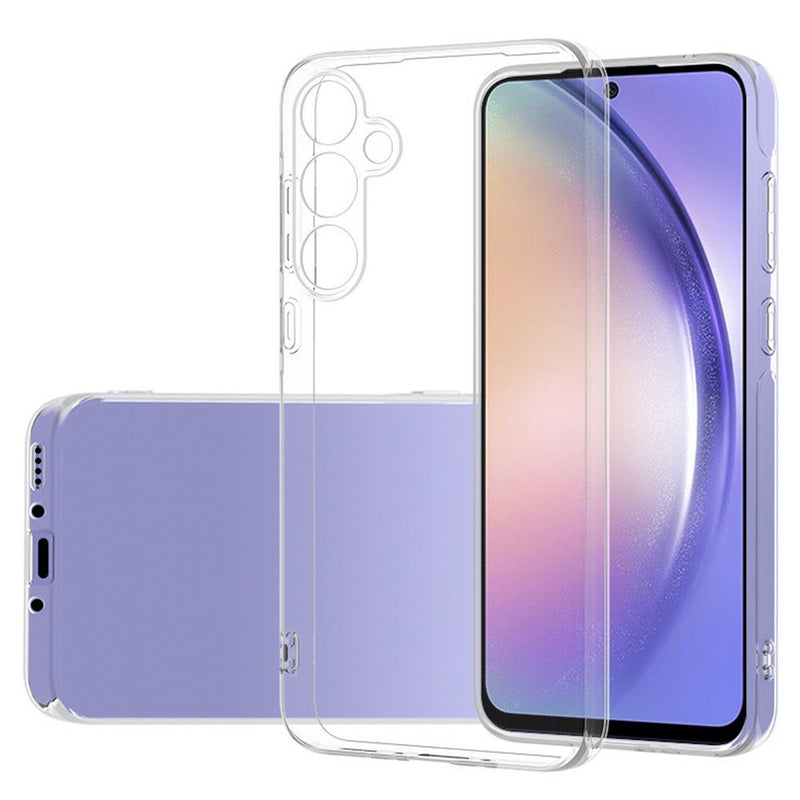 Samsung Galaxy A55 5G - Ultratyndt shockproof gummi cover - Transparent