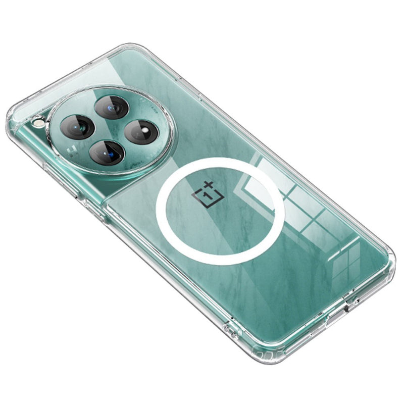 OnePlus 12 5G - Magnetisk Hybrid cover - Magsafe kompatibel - Transparent