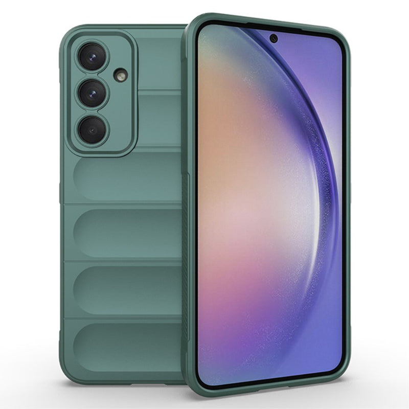 Samsung Galaxy A35 5G - WAVE gummi cover - Grøn