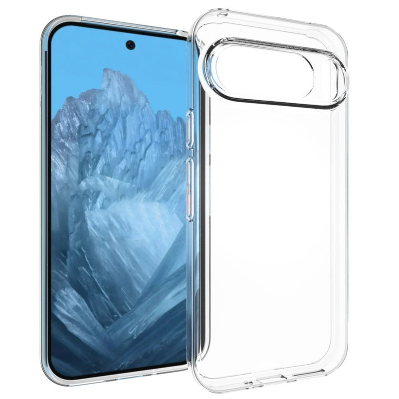 Google Pixel 9 / Pixel 9 Pro - Shockproof gummi cover - Transparent