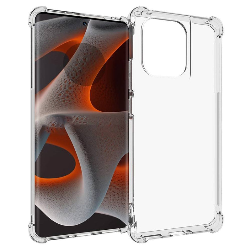 Motorola Edge 50 Pro 5G - Shockproof gummi cover - Transparent