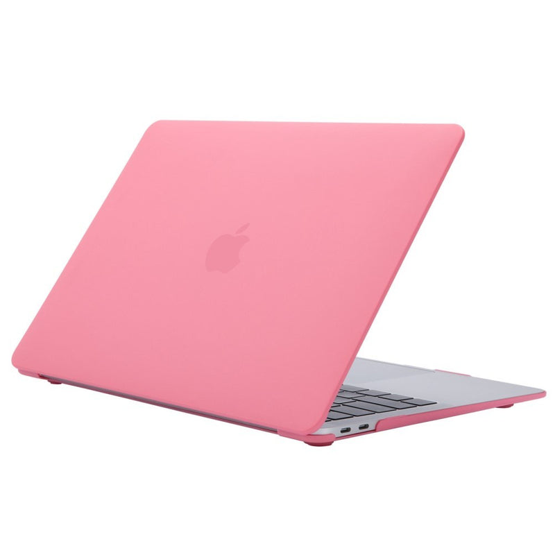 MacBook Air 13 M3 / M2 (2024/2022) - Slim hard cover til front og bagside - Pink