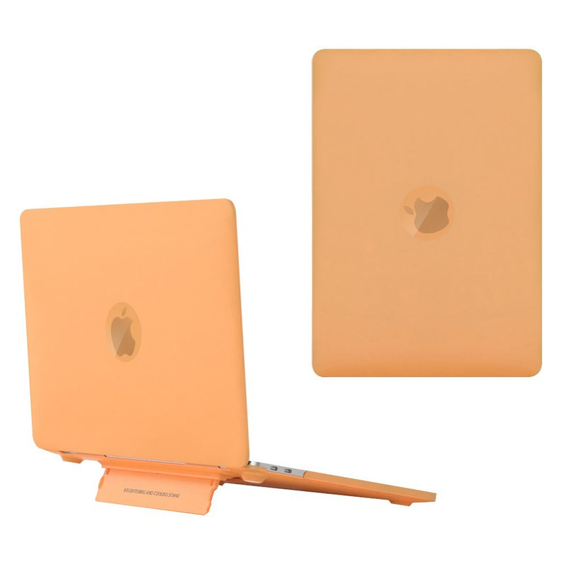 MacBook Air 13 (2020/2018) - Hard cover til front og bagside med Kickstand - Gul