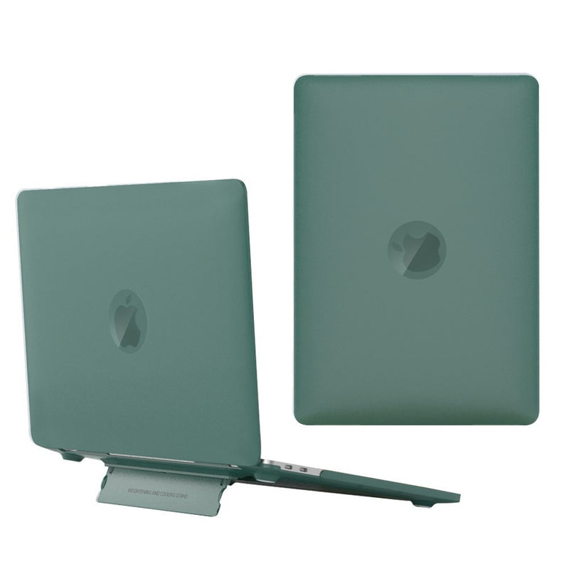 MacBook Air 13 (2010-2017) - Hard cover til front og bagside med Kickstand - Midnatsgrøn