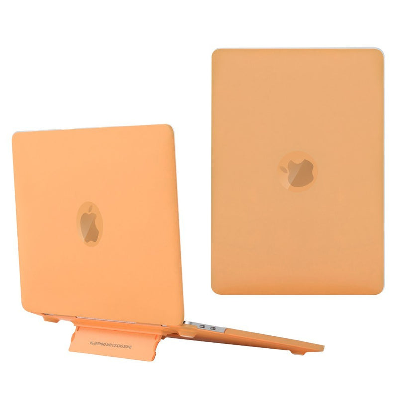 MacBook Air 13 (2010-2017) - Hard cover til front og bagside med Kickstand - Gul