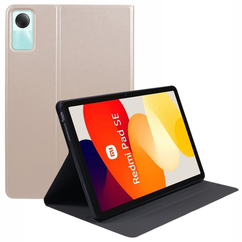 Xiaomi Redmi Pad SE - Slim læder cover - Guld