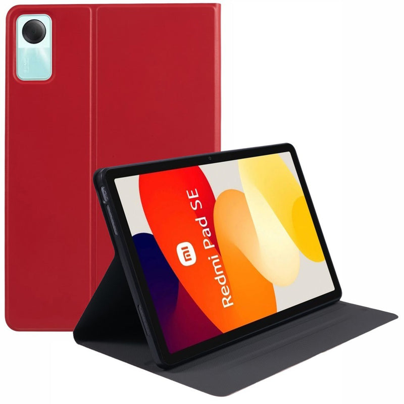 Xiaomi Redmi Pad SE - Slim læder cover - Rød