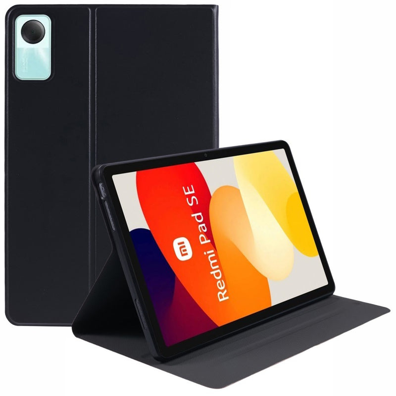 Xiaomi Redmi Pad SE - Slim læder cover - Sort