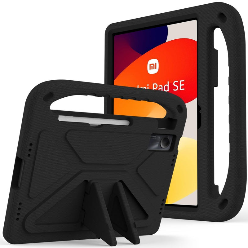 Xiaomi Redmi Pad SE - Hybrid EVA cover - Børnevenligt - Sort