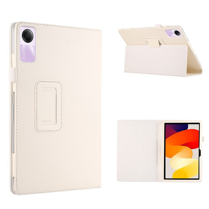 Xiaomi Redmi Pad SE - Slim læder cover - Hvid