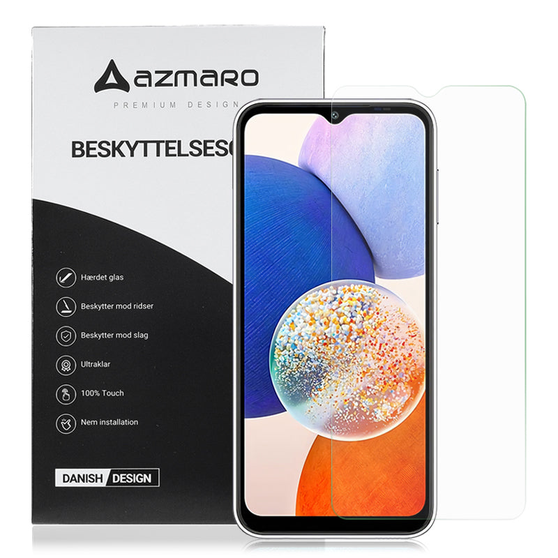 Samsung Galaxy A14 5G - Azmaro Ultra clear hærdet beskyttelsesglas - Transparent