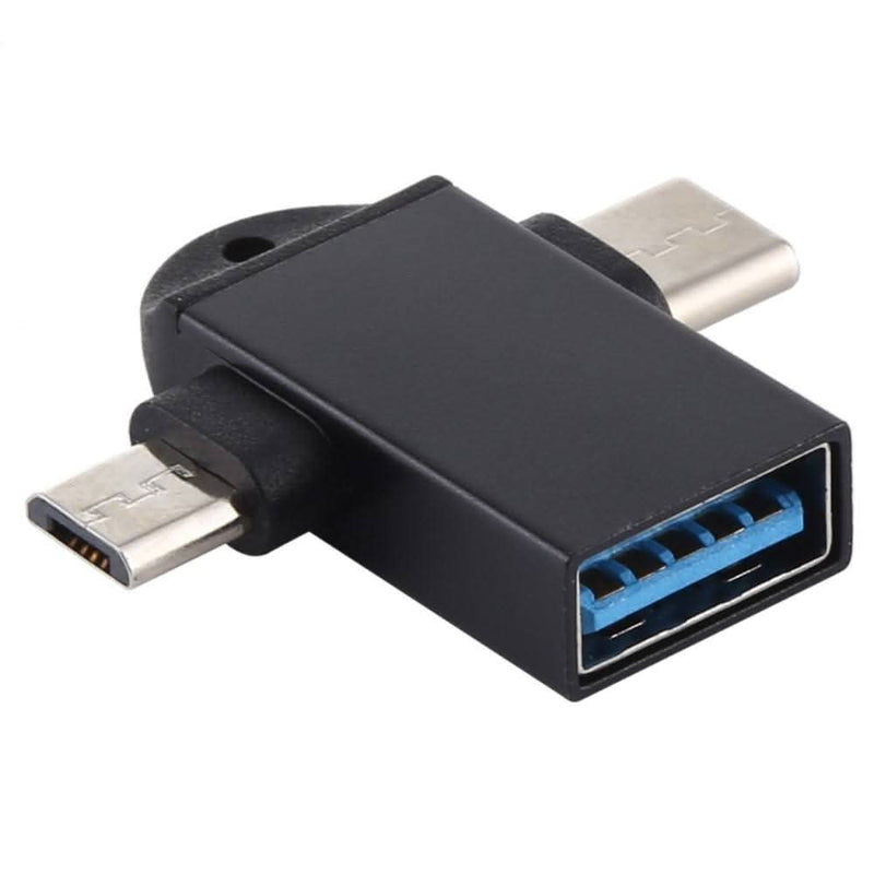 Se USB 3.0 (hun) til Type-C + mikroUSB adapter - Understøtter OTG funktion ❤ Kæmpe udvalg i Capida ❤ Hurtig levering: 1 - 2 Hverdage samt billig fragt - Varenummer: CPD-V33661900021A og barcode / Ean: på lager - Udsalg på Mobil tilbehør Spar op til 61% - Over 1354 kendte mærker på udsalg