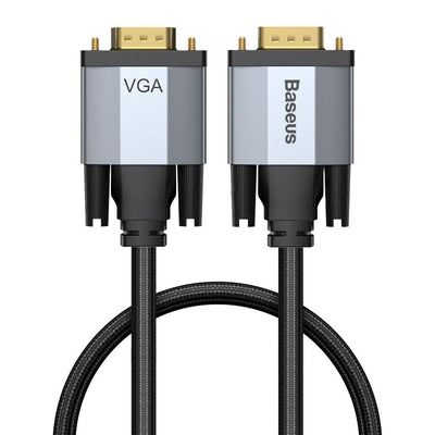 Se BASEUS Enjoyment - VGA til VGA kabel adapter 1m - 1080p - Mørkegrå ❤ Kæmpe udvalg i Capida ❤ Hurtig levering: 1 - 2 Hverdage samt billig fragt - Varenummer: CPD-V33662800039A og barcode / Ean: på lager - Udsalg på PC-Mac Tilbehør/MacBook Air 13 M3 (2024)/Hubs/Adapter Spar op til 57% - Over 1354 design mærker på udsalg