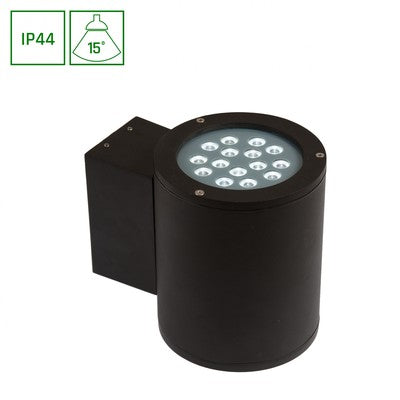 TORRE Vægmonteret 2x15LED Cree 15Â° 230V 30W IP44 Kold hvid - Kulør : Kold